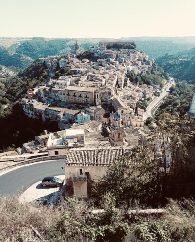 Gorgeous views over Ragusa Ibla in Sicily, Italia